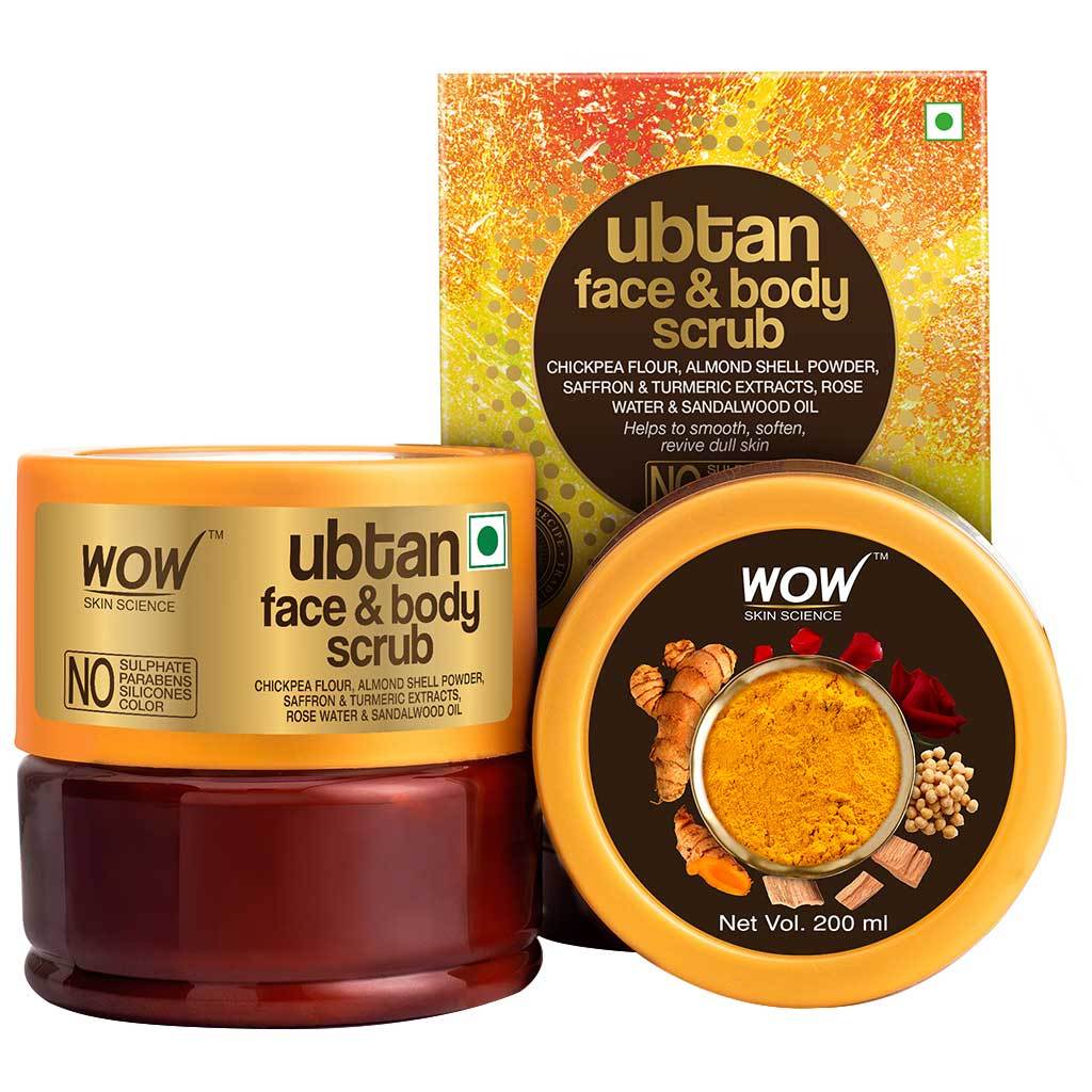 WoW Ubtan Face & Body Scrub