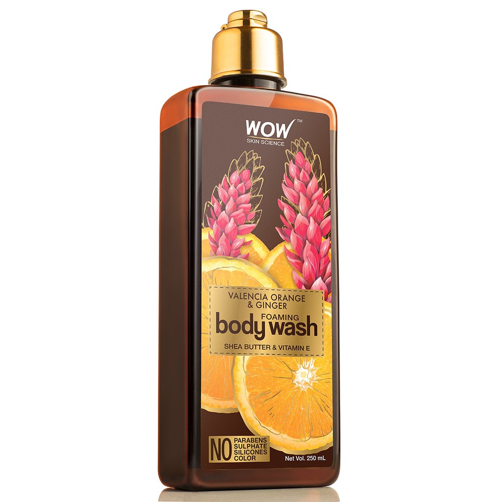 WoW Valencia Orange & Ginger Foaming Body Wash
