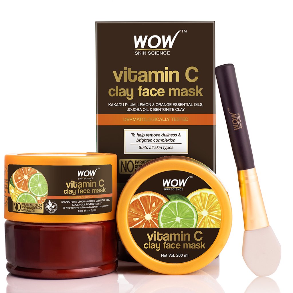 WoW Vitamin C Glow Clay Face Mask