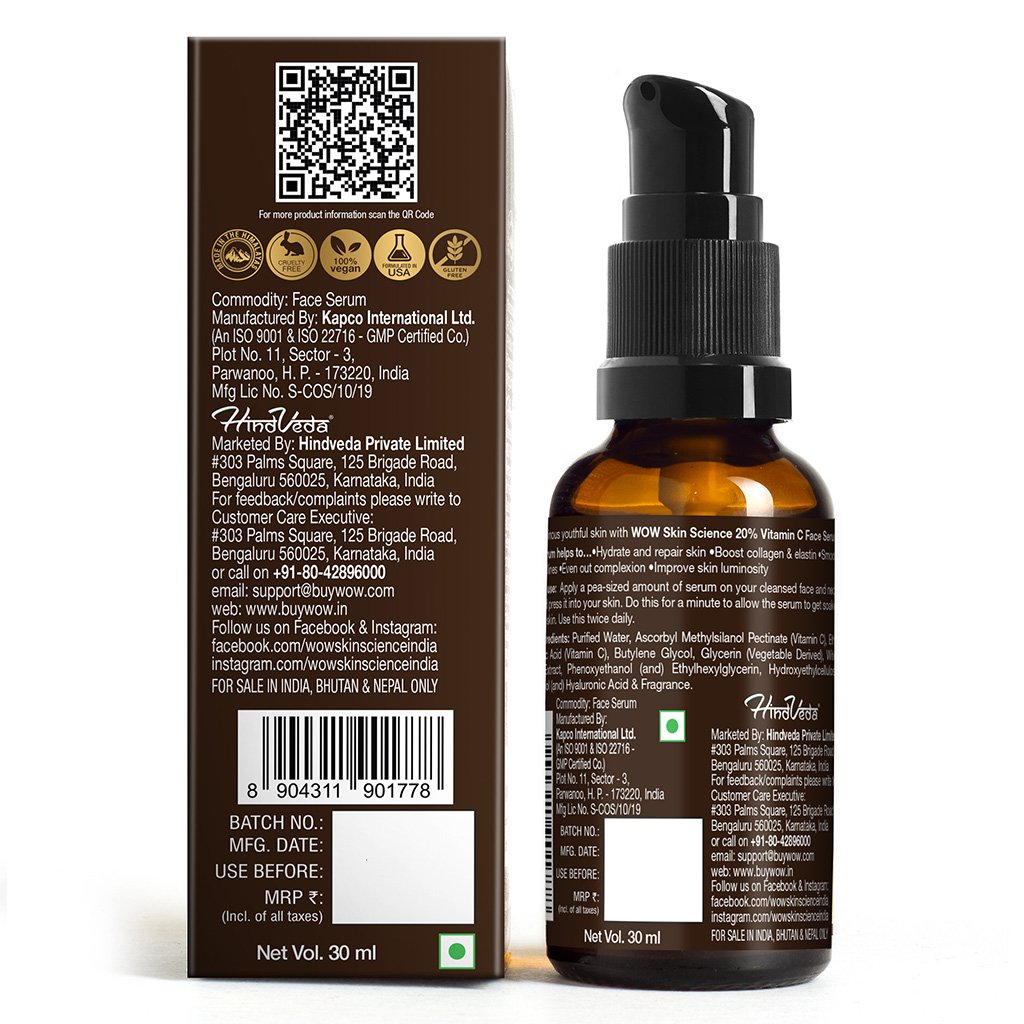 WoW Vitamin C Serum Skin Clearing Serum