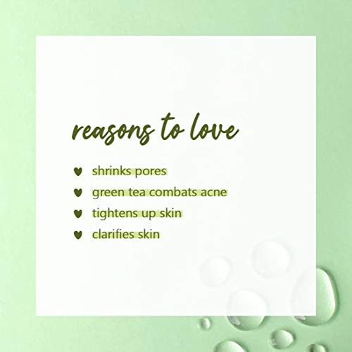 Plum Goodness 100% Vegan Green Tea Alcohol-Free Toner
