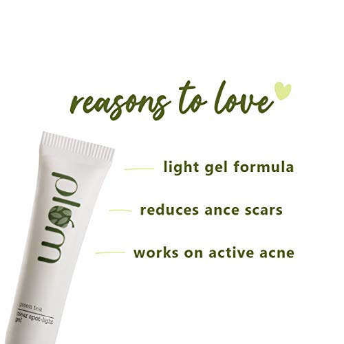 Plum Goodness 100% Vegan Green Tea Clear Spot-Light Gel