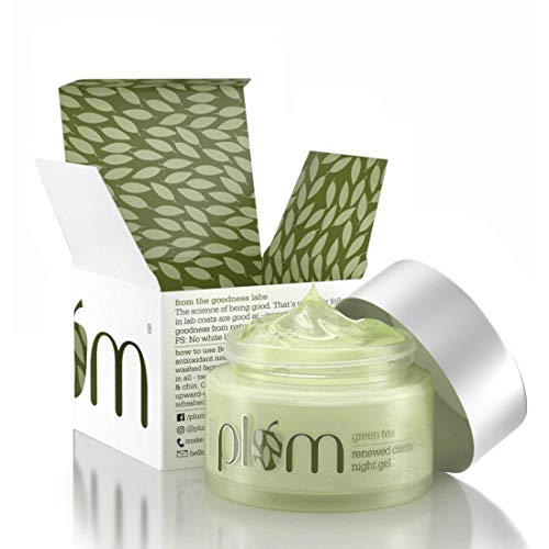 Plum Goodness 100% Vegan Green Tea Renewed Clarity Night Gel