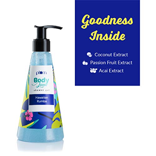 Plum Goodness 100% Vegan Plum BodyLovin Hawaiian Rumba Shower Gel