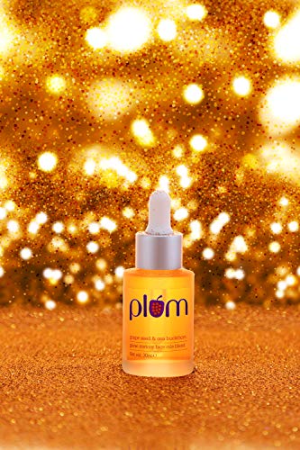 Plum Goodness Grape Seed & Sea Buckthorn Glow-Restore Face Oils Blend