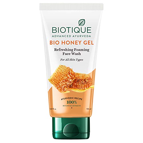 Biotique Bio Honey Gel Refreshing Foaming Face Wash for All Skin Types