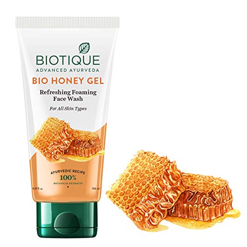 Biotique Bio Honey Gel Refreshing Foaming Face Wash for All Skin Types