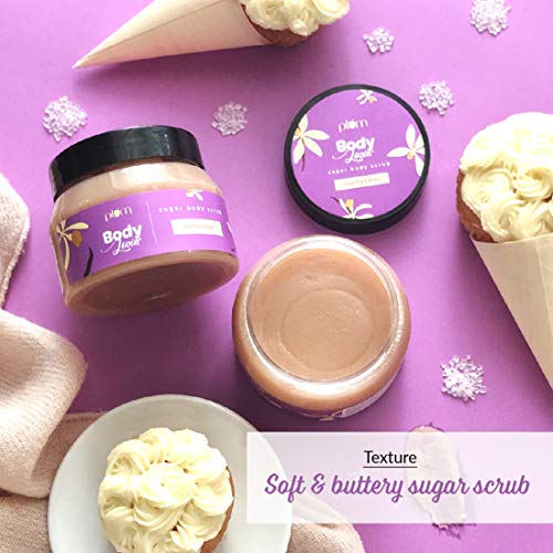 Plum Goodness Plum 100% Vegan BodyLovin Vanilla Vibes Sugar Body Scrub
