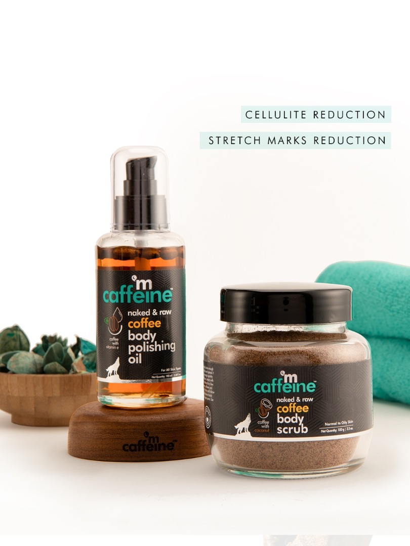 Mcaffeine Cellulite and Stretch Mark Reduction Duo | Skincare Set | For All Skin Types