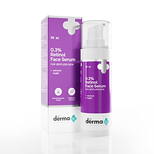 The Derma Co 03% Retinol Face Serum for Younger Looking & Spotless Skin