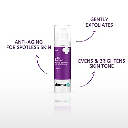 The Derma Co 03% Retinol Face Serum for Younger Looking & Spotless Skin