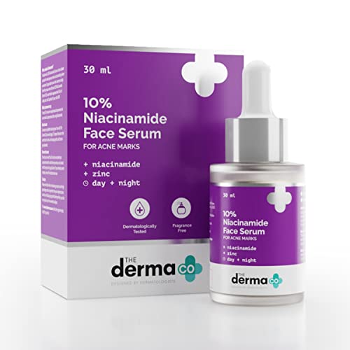 The Derma Co 10% Niacinamide Face Serum For Acne Marks And Acne Prone Skin For Men and Women