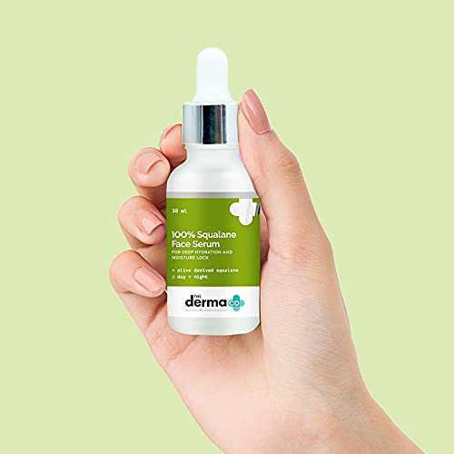 The Derma Co 100% Squalane Face Serum for Deep Hydration & Moisture Lock