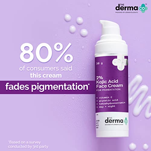 The Derma Co 2% Kojic Acid Face Cream for Pigmentation Removal