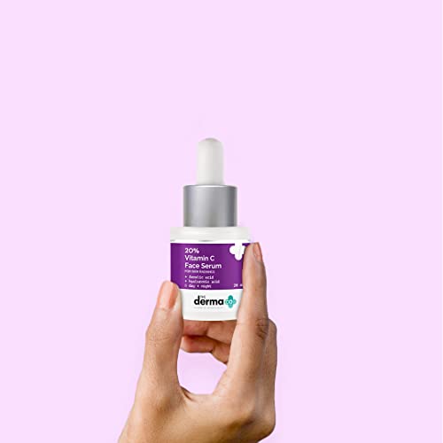 The Derma Co 20% Vitamin C Face Serum for Men and Women for Skin Radiance