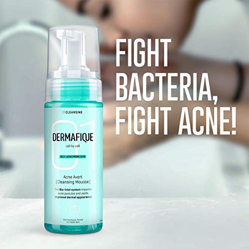 Dermafique Acne Avert Cleansing Mousse Face Wash