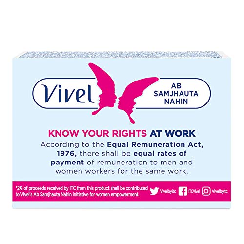 Vivel Aloe Vera Soap,Satin Soft Skin Vitamin E