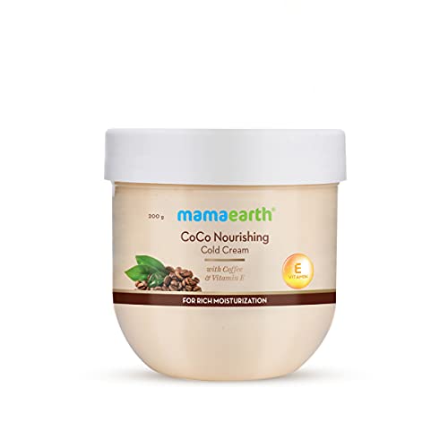 MamaEarth CoCo Nourishing Cold Cream With Coffee and Vitamin E For Rich Moisturization