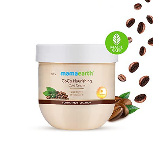 MamaEarth CoCo Nourishing Cold Cream With Coffee and Vitamin E For Rich Moisturization
