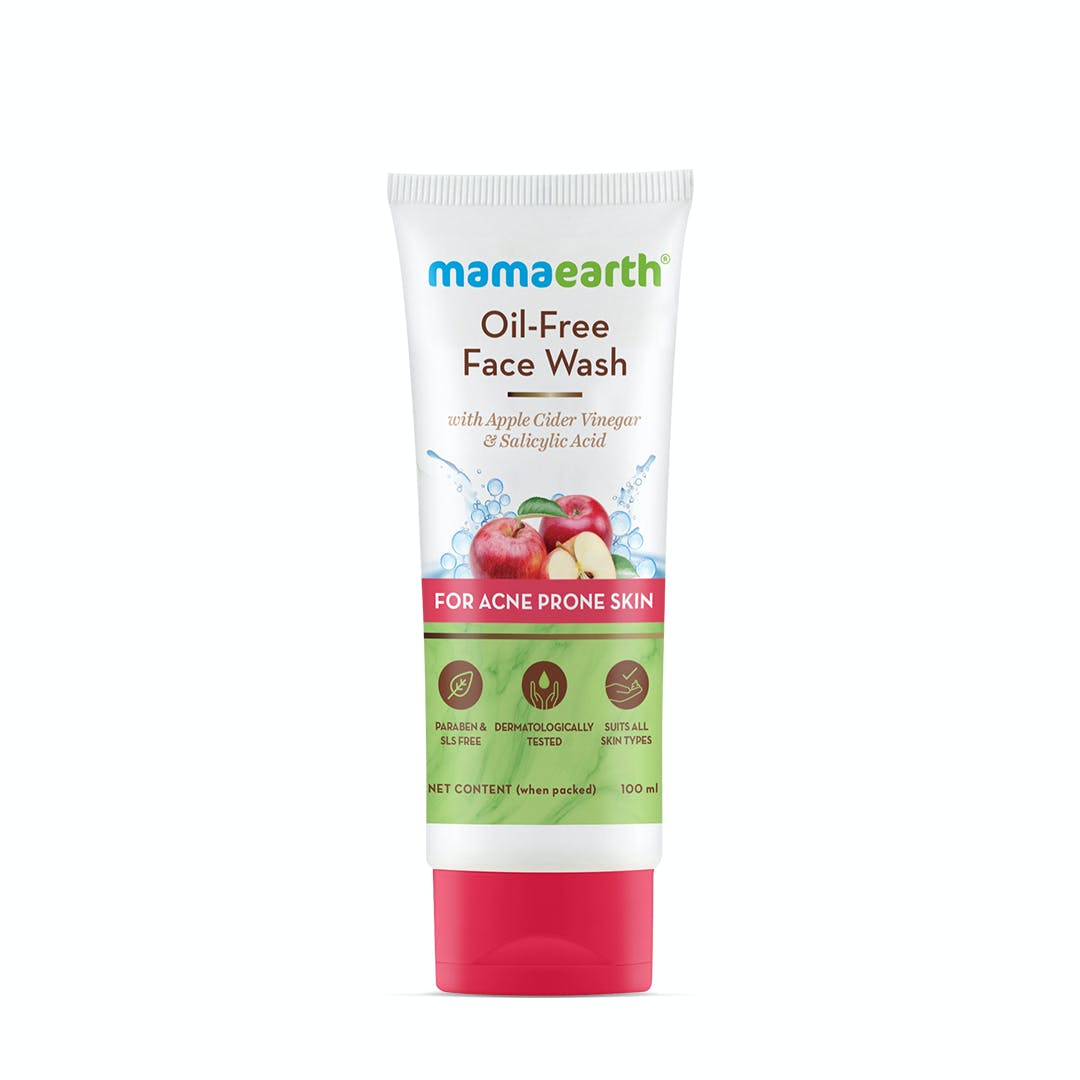 MamaEarth Oil,Free Face Wash with Apple Cider Vinegar & Salicylic Acid