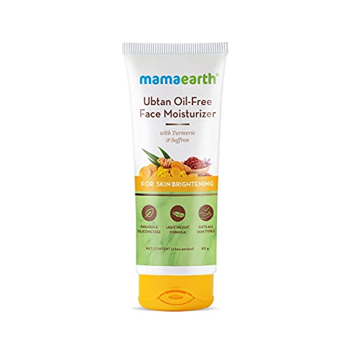 MamaEarth Ubtan Oil,Free Face Moisturizer for Skin Brightening