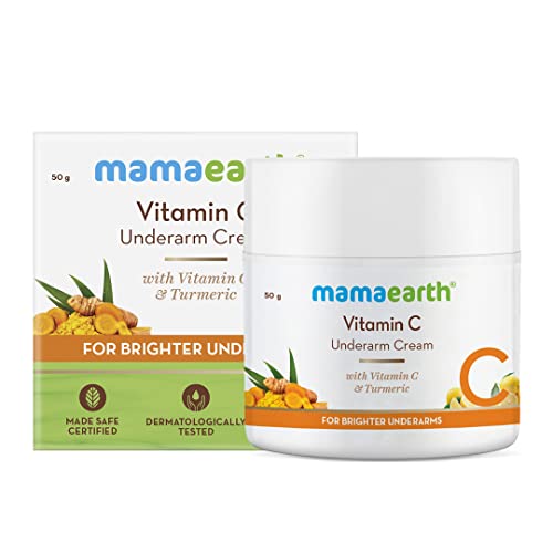 MamaEarth Vitamin C Underarm Cream with Vitamin C & Turmeric for Brighter Underarms