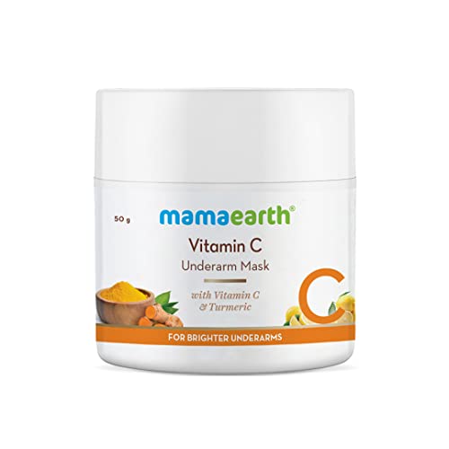 MamaEarth Vitamin C Underarm Mask with Vitamin C & Turmeric for Brighter Underarms