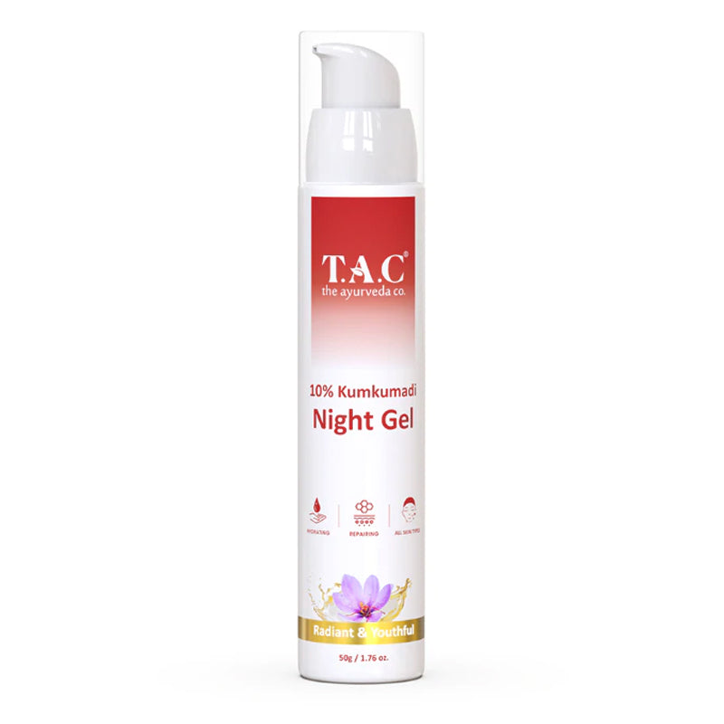 TAC 10% Kumkumadi  Night Gel Radiant & Youthful