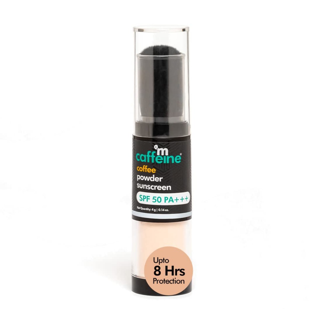 Mcaffeine Coffee Powder Sunscreen SPF 50 PA+++ -Repair UV Damage, Mattifying & Water Resistant