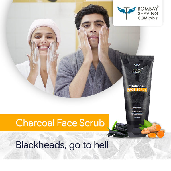 Bombay Shaving Company Charcoal Face Scrub