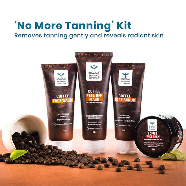 Bombay Shaving Company Coffee Detan Facial Kit
