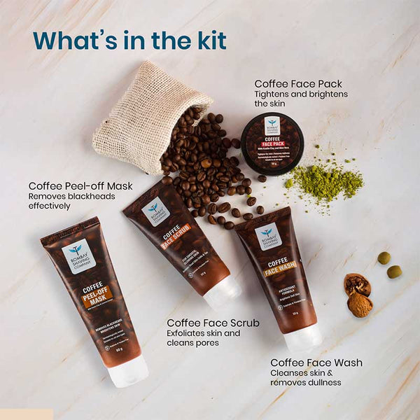 Bombay Shaving Company Coffee Detan Facial Kit
