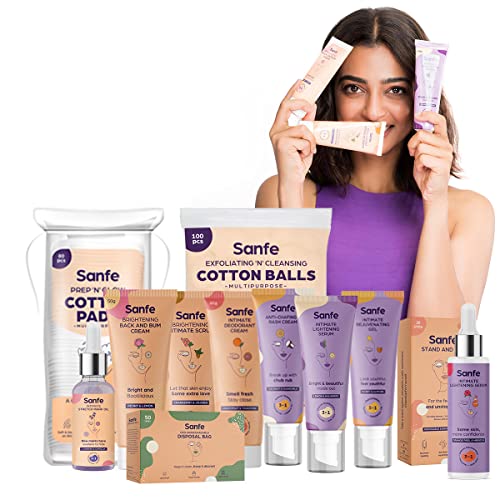 Sanfe Intimate Lightening Serum - Kojic Acid, 50gm