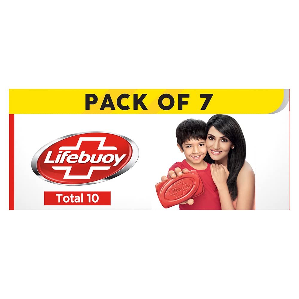 Lifebuoy Total10 Germ Protection Bathing Soap(125g x 7)