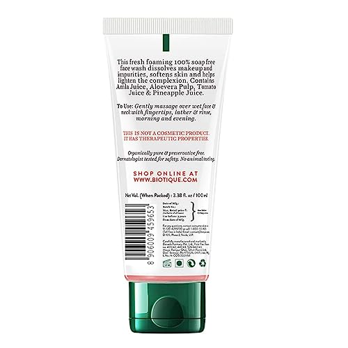 Biotique Fruit Brightrning Face Wash