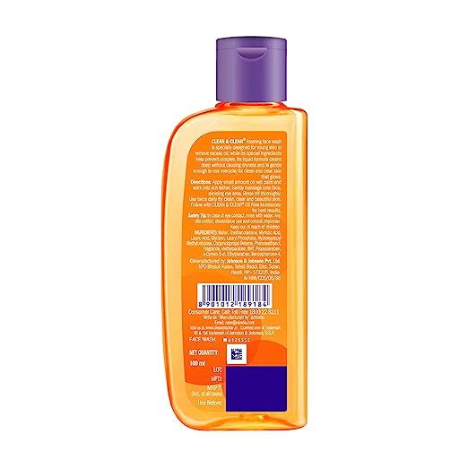 Clean & Clear Foaming Face Wash For Oily Skin