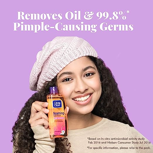 Clean & Clear Foaming Face Wash For Oily Skin