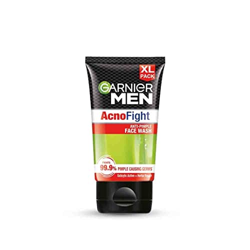 Garnier Men Anti-Pimple Face Wash, Repairs Skin & Balances Oils, AcnoFight