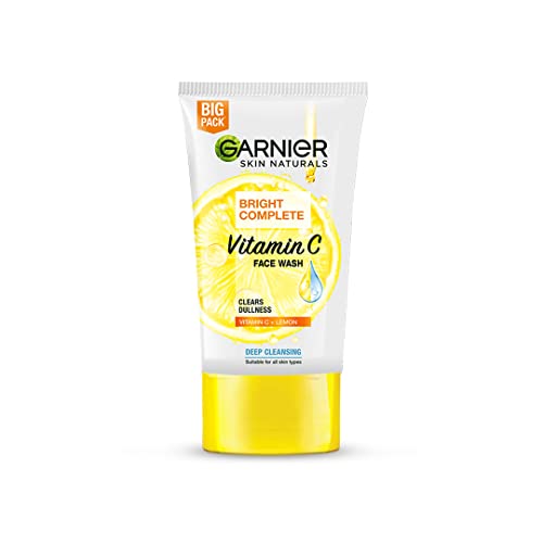 Garnier Skin Naturals Bright Complete Vitamin C Face Wash, For Brighter and Glowing Skin