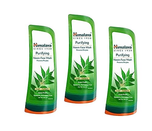Himalaya Herbals Purifying Neem Face Wash, 300ml, Pack of 3