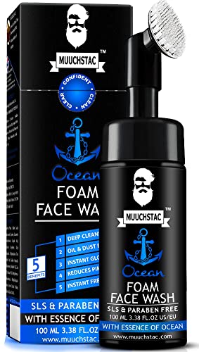 Muuchstac Ocean Foam Face Wash For Men