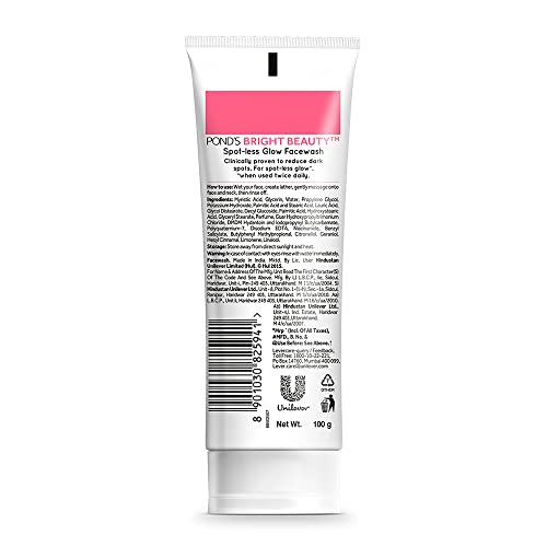 Ponds Bright Beauty Spot-less Fairness & Germ Removal Face Wash