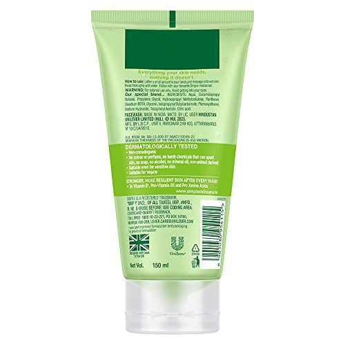 Simple Kind To Skin Refreshing Facial Wash