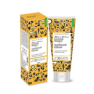 Aroma Magic Sunscreen Sun Block Lotion SPF 30, 50ml, Pack of 2