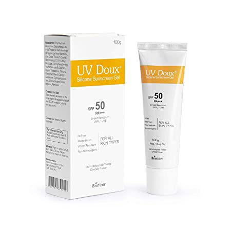 Brinton Healthcare UvDoux Face & Body Sunscreen gel with SPF 50 PA+++