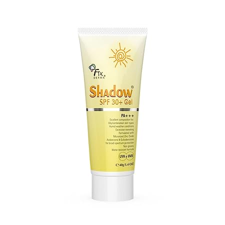 Fixderma Shadow Sunscreen SPF 30+ Gel Sunscreen For Oily Skin