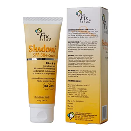 Fixderma Shadow Sunscreen SPF 50 Sunscreen Acne Prone Sun Screen Protector SPF 50