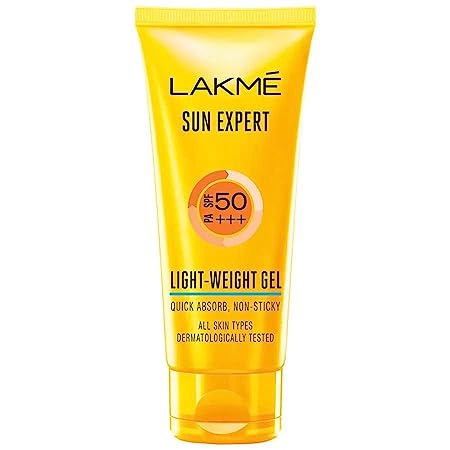 Lakme Sun Expert SPF 50 PA+++ Light Weight Gel Sunscreen