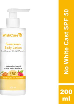 WishCare SPF50 Sunscreen Body Lotion