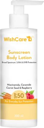 WishCare SPF50 Sunscreen Body Lotion
